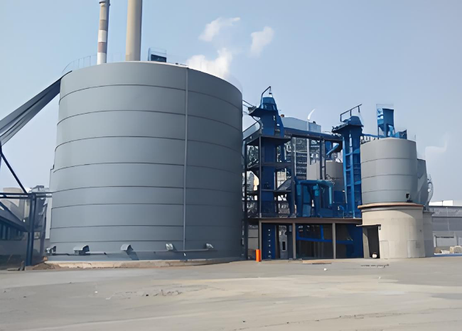 龙州1万吨钢板仓